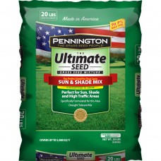 Pennington Ultimate Sun and Shade Grass Seed South Mixture, 20 lb bag   565455219